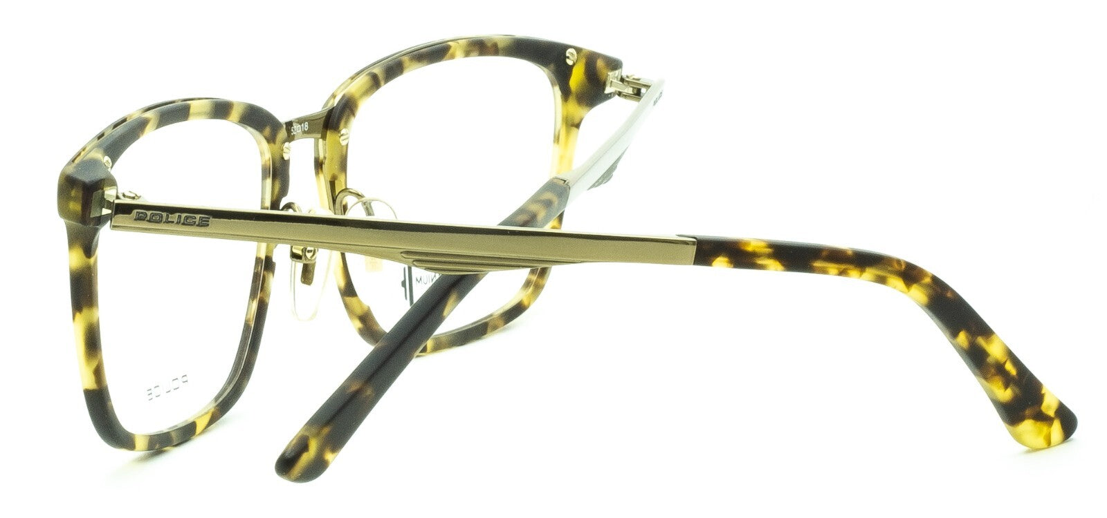 POLICE BLACKBIRD TI 2 VPL684 714M 52mm Eyewear Glasses Optical Eyeglasses - New