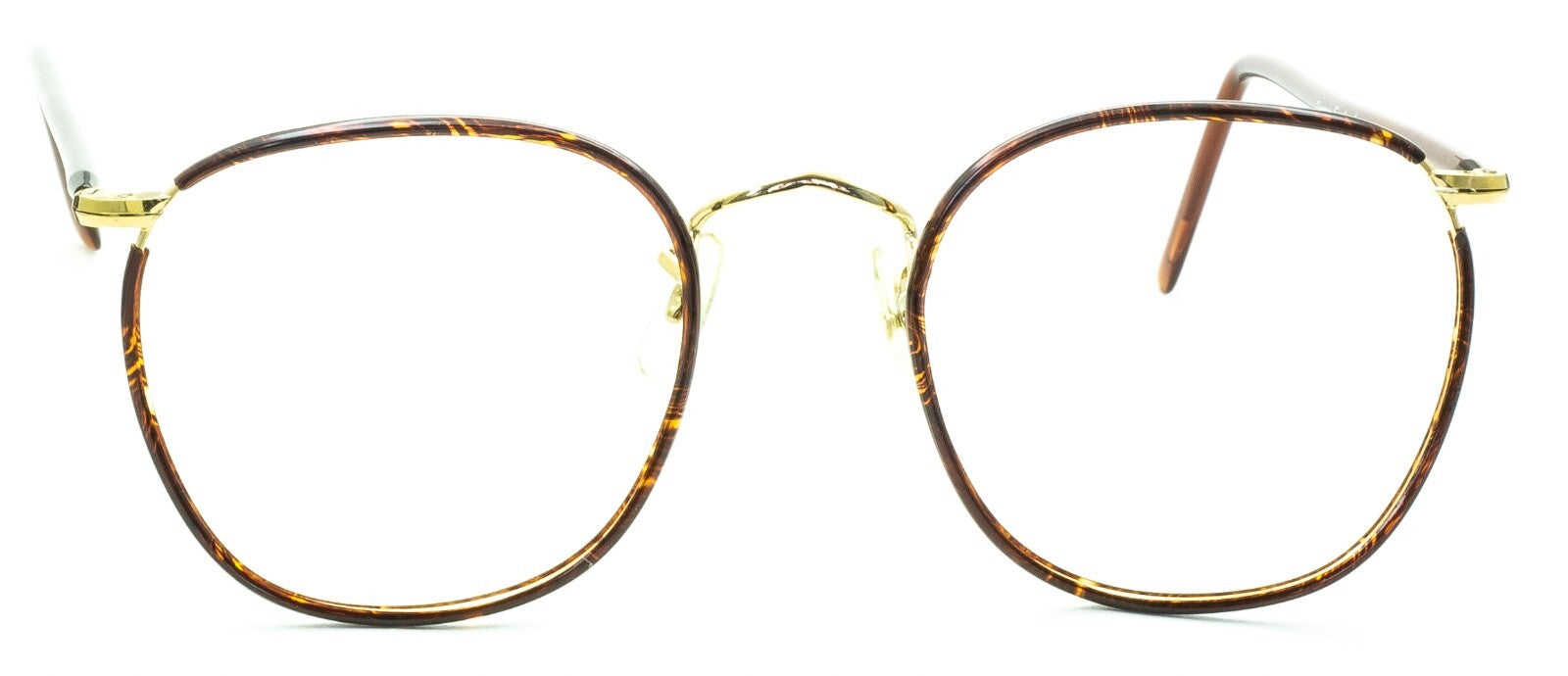 B.O.I.C.(SAVILE ROW) Quadra Gold 52x22mm Frames RX Optical Eyeglasses GlassesNOS