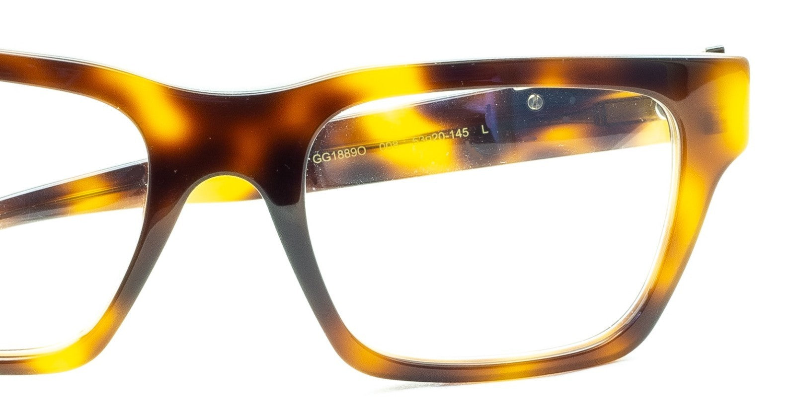 GUCCI GG 1889O 008 53mm Eyewear FRAMES Glasses RX Optical Eyeglasses New - Italy