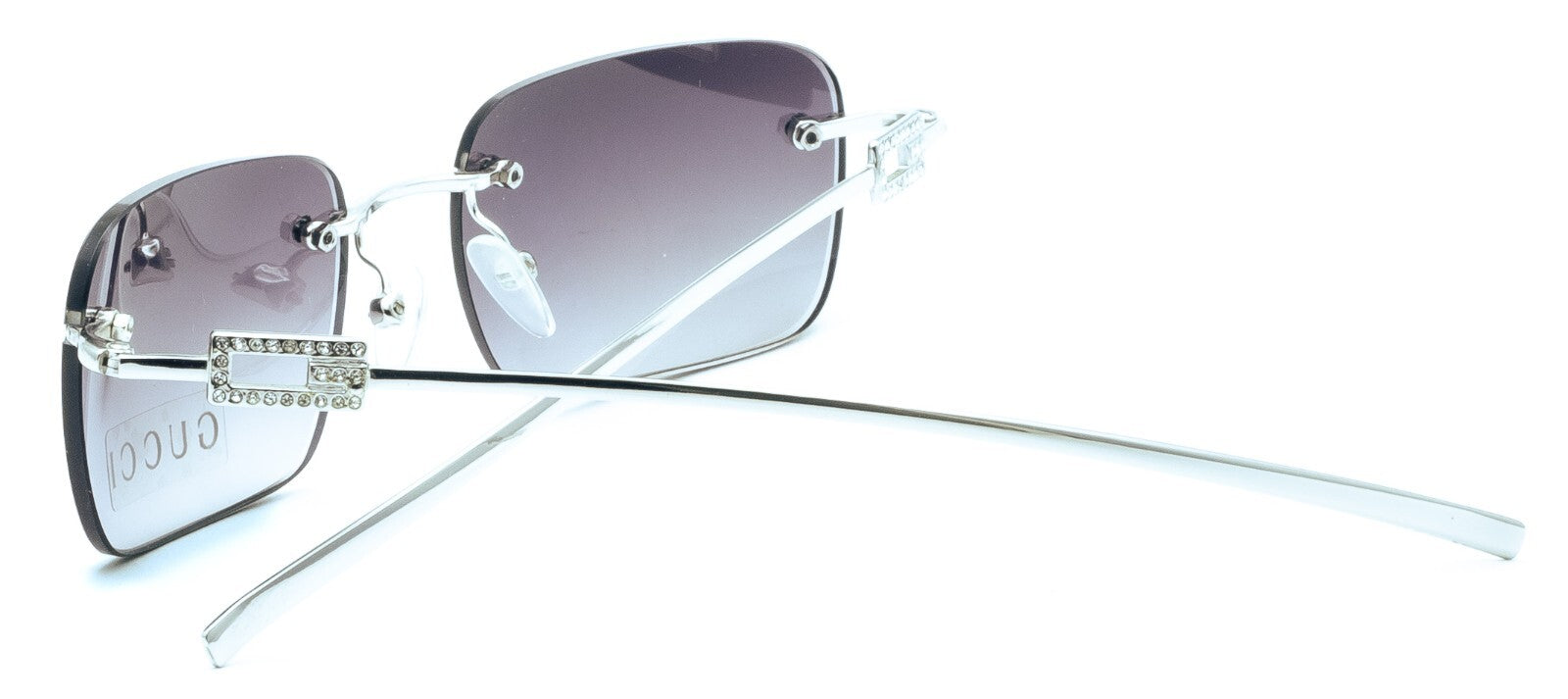 GUCCI GG 1777 STRASS YB7VQ 51mm Vintage Sunglasses Shades Eyewear New - Italy