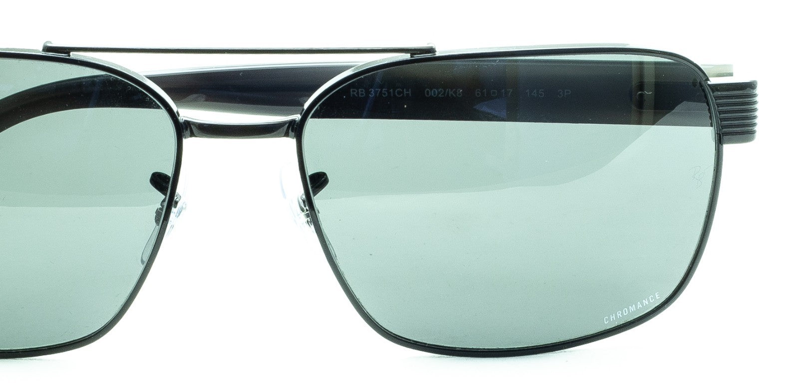 RAYBAN RB 3751CH 002/K8 Chromance 61mm Sunglasses Shades Eyewear - New BNIB