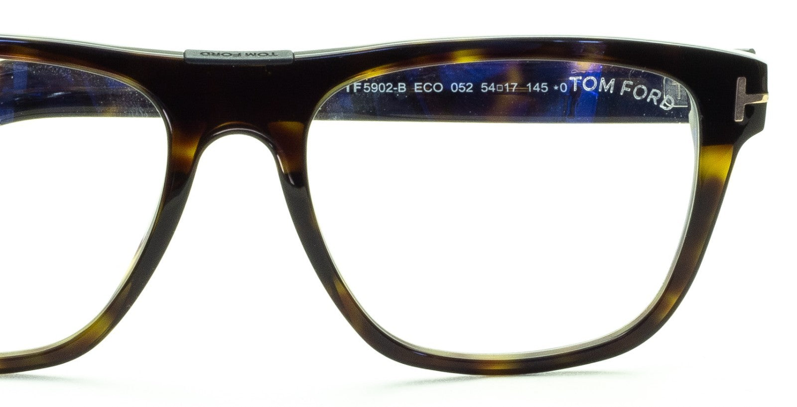 TOM FORD TF5902-B 052 54mm Blue Block Glasses Frames Eyewear RX - New BNIB Italy