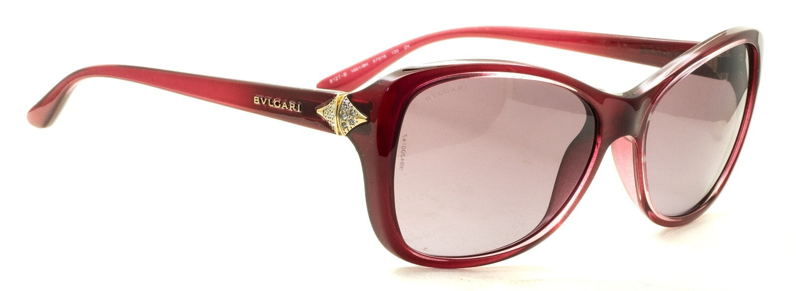 BVLGARI 8127-B 1001/8H 2N 57mm Sunglasses Shades Eyewear Frames BNIB New - Italy