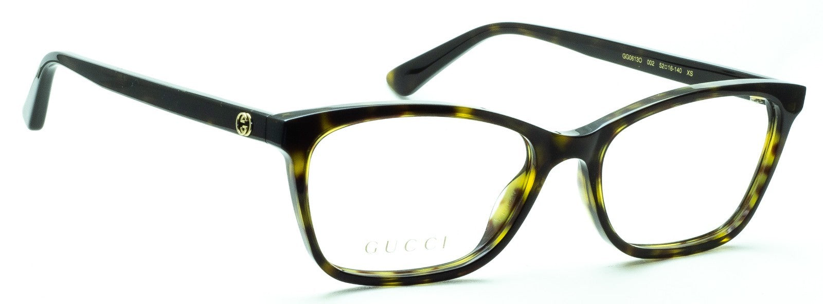 GUCCI GG 0613O 002 52mm Eyewear FRAMES Glasses RX Optical Eyeglasses New - Italy