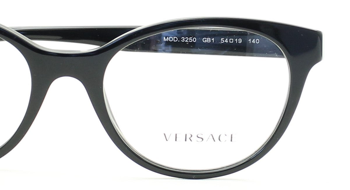 VERSACE MOD 3250 GB1 54mm Eyewear FRAMES Glasses RX Optical Eyeglasses New Italy