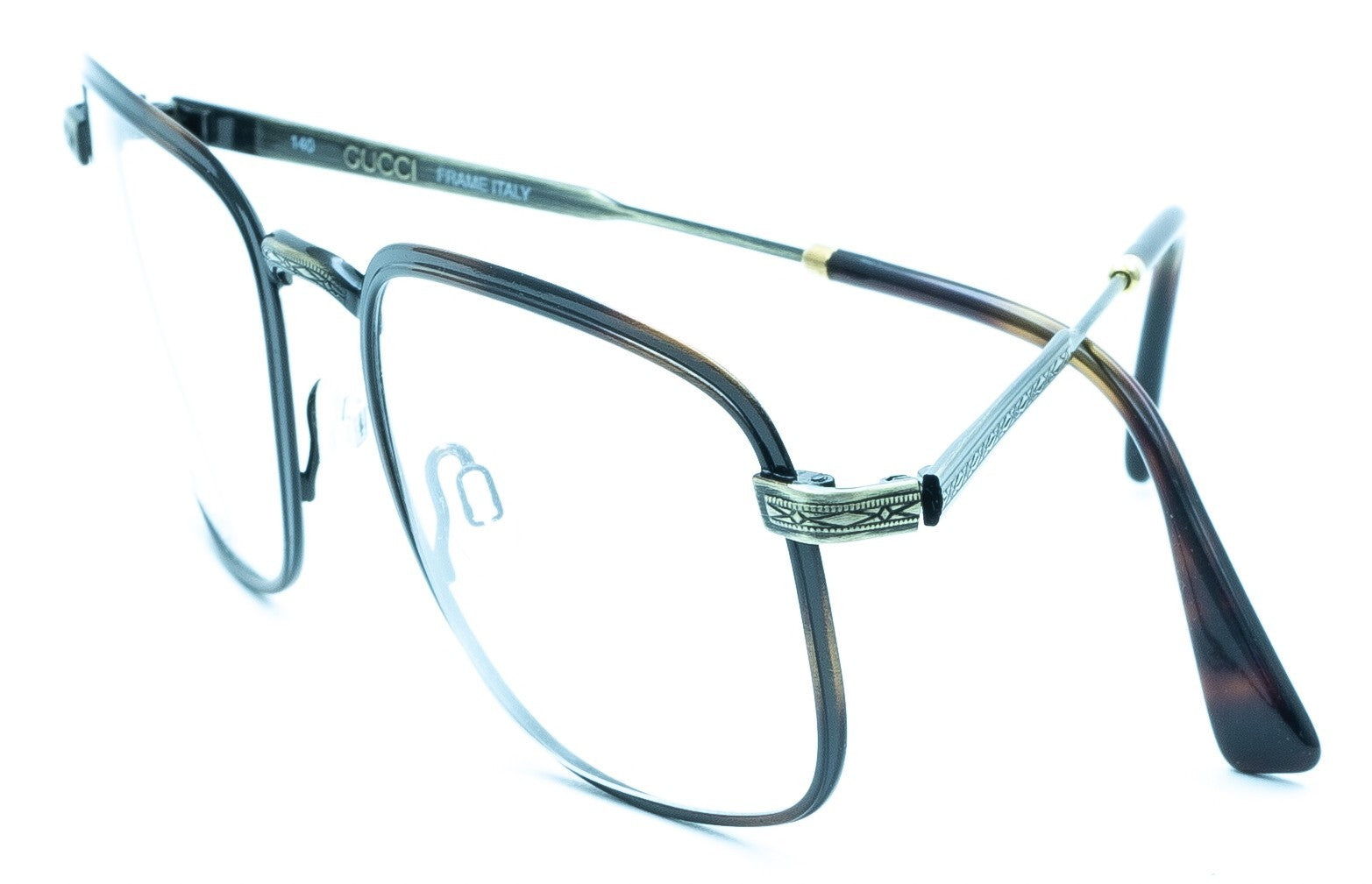 GUCCI GG 1225 20Q 54mm Vintage Eyewear FRAMES RX Optical Eyeglasses - New Italy