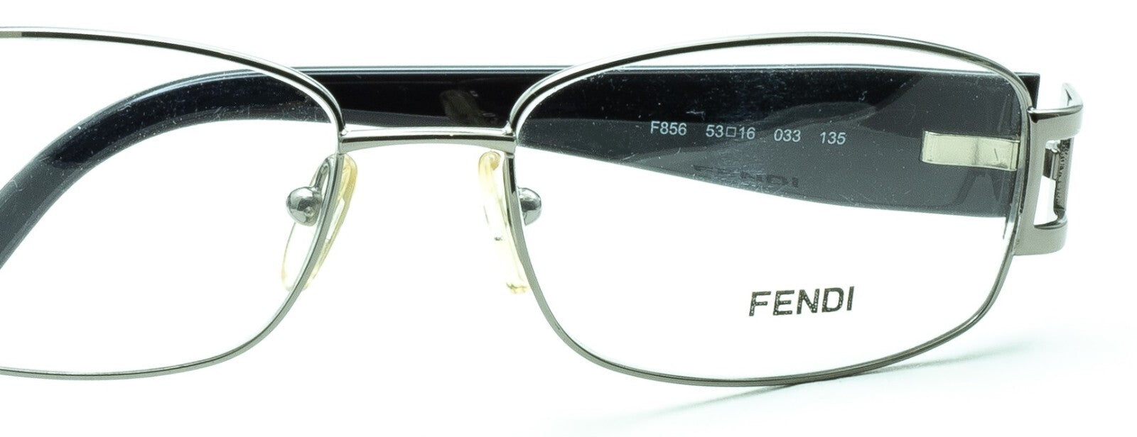 FENDI F856 033 53mm Eyewear RX Optical FRAMES Glasses Eyeglasses New BNIB Italy