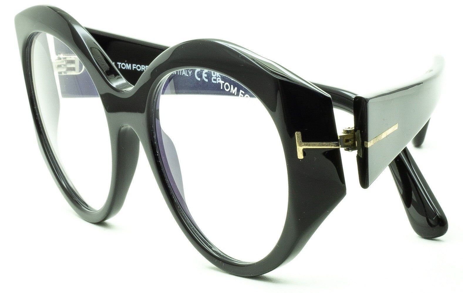 TOM FORD TF 5950-B ECO 001 53mm RX Optical Glasses Frames Eyewear BNIB - Italy