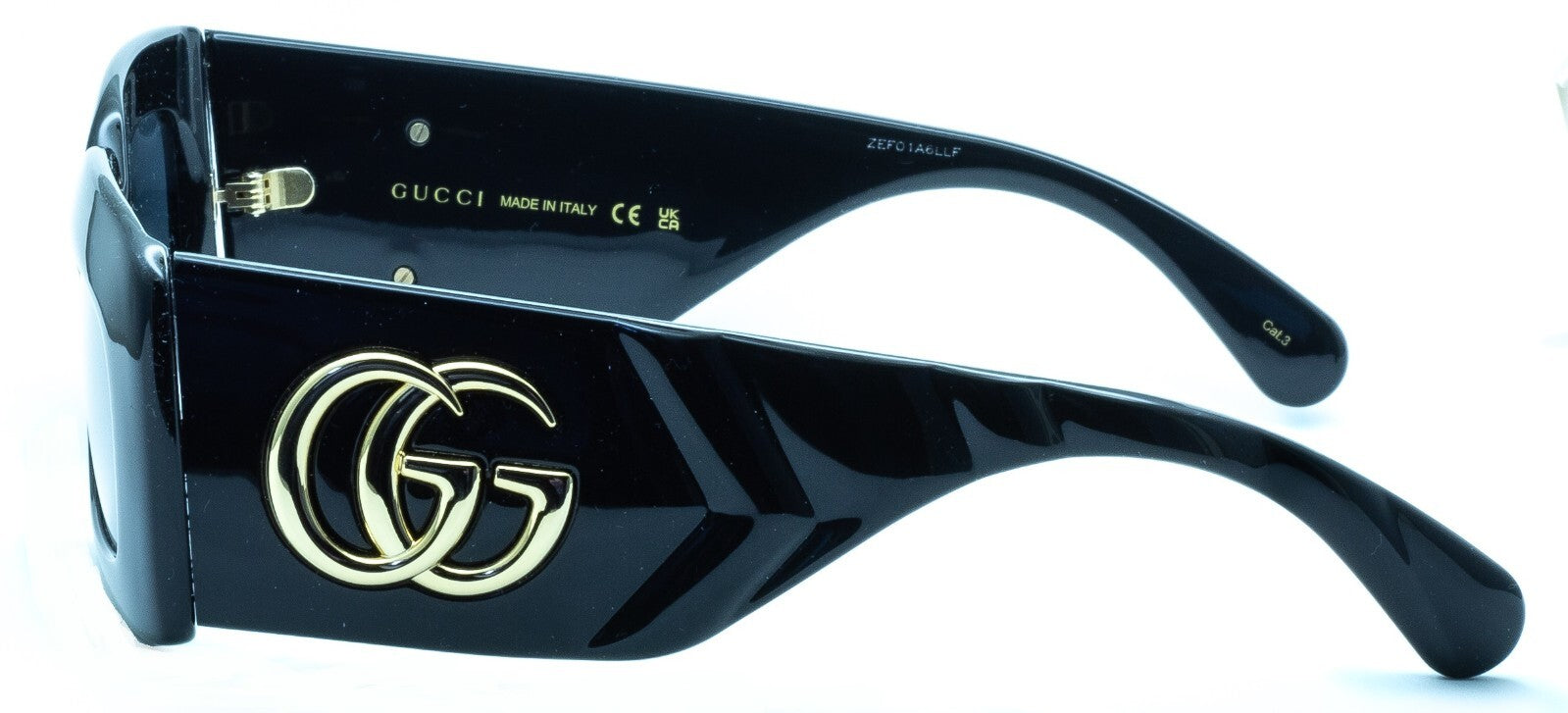 GUCCI GG0811S 001 53mm Sunglasses Designer Shades Eyewear Frames -New BNIB Italy