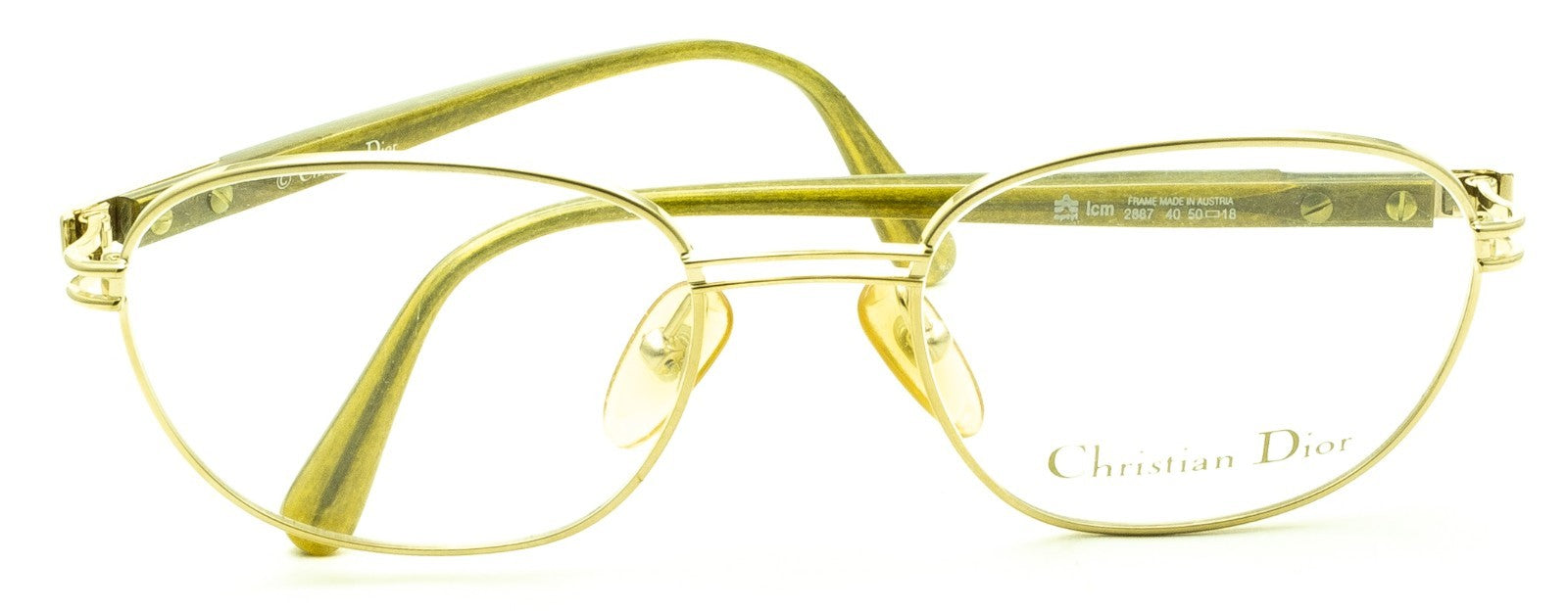 CHRISTIAN DIOR 2887 40 50mm Eyewear Glasses RX Optical FRAMES VINTAGE - Austria