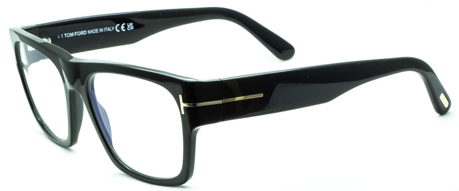 TOM FORD TF 6035-B ECO 001 55mm RX Optical Glasses Frames Eyewear BNIB - Italy
