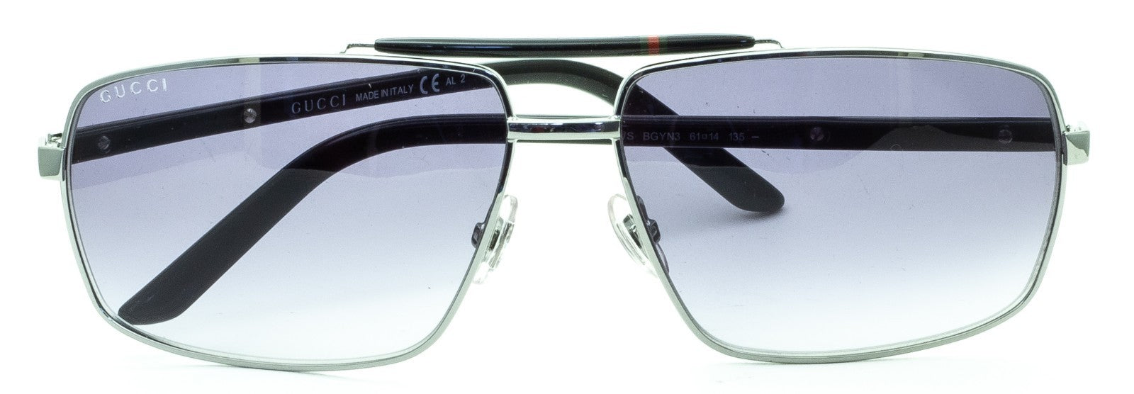 GUCCI GG 2202/S BGYN3 61mm Vintage Sunglasses Shades Eyewear FRAMES New - Italy