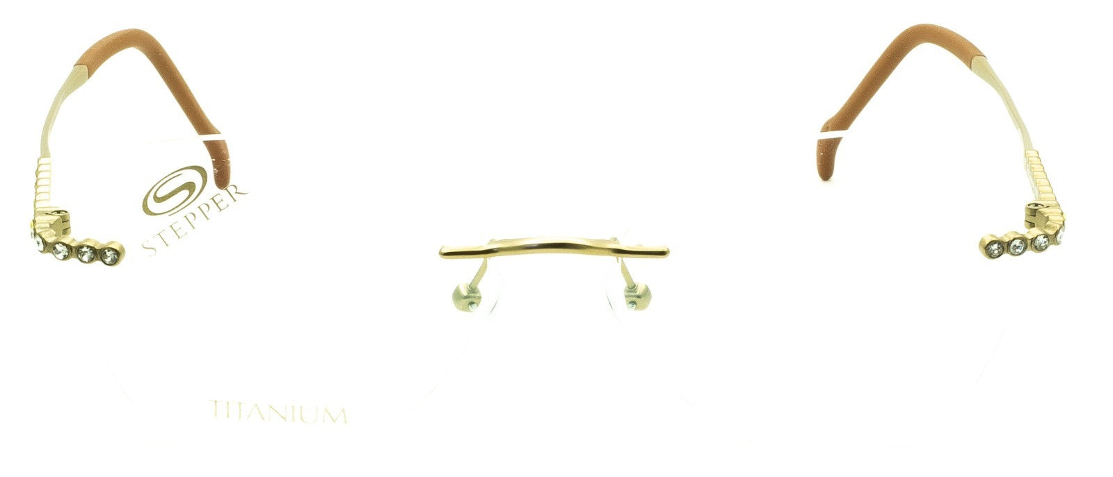 STEPPER SI-98592 F014 52mm Titanium Eyewear FRAMES RX Optical Eyeglasses Glasses