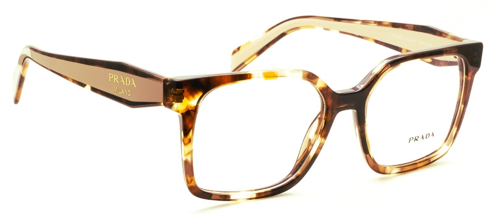 PRADA VPR B03 07R-1O1 52mm Eyewear FRAMES RX Optical Eyeglasses Glasses - Italy