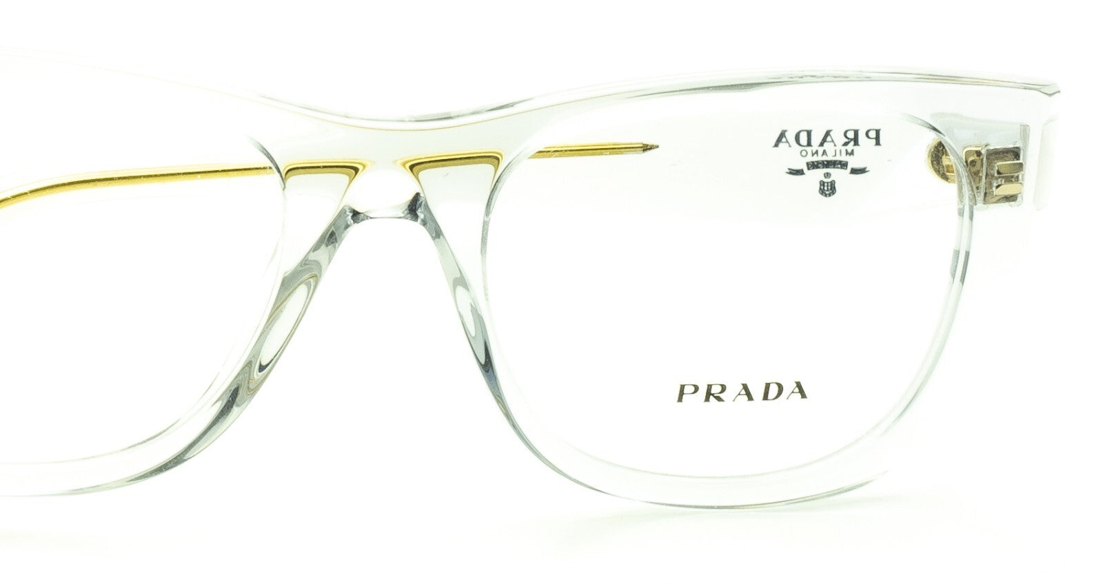 PRADA VPR A18 12R-1O1 52mm Eyewear FRAMES RX Optical Eyeglasses Glasses NewItaly