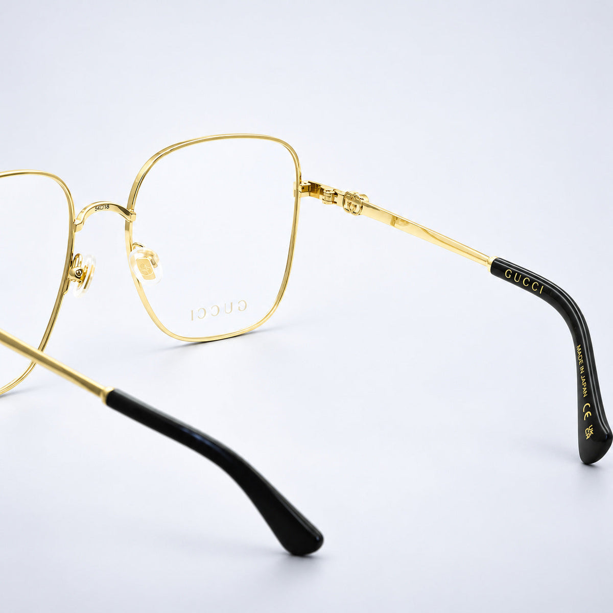 GUCCI GG 1144O 001 54mm Eyewear FRAMES Glasses RX Optical Eyeglasses - New Japan