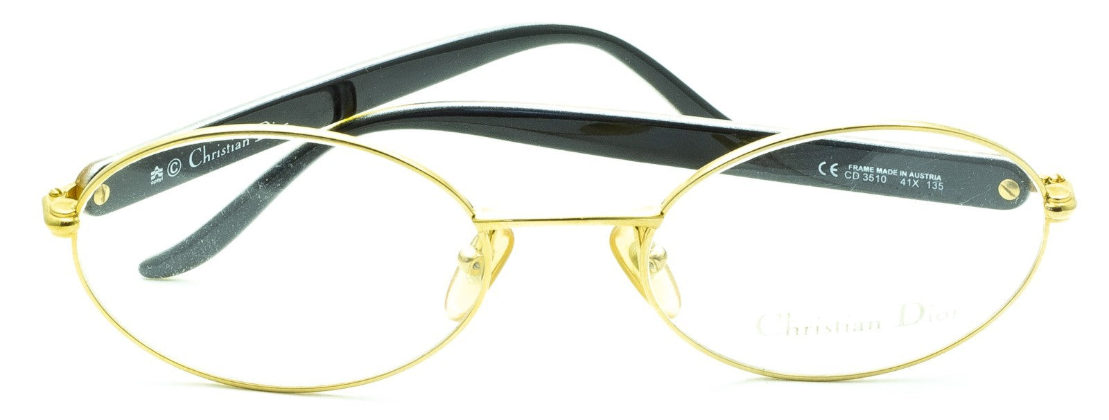 CHRISTIAN DIOR 3510 41X 54mm Eyewear Glasses RX Optical FRAMES VINTAGE - Austria