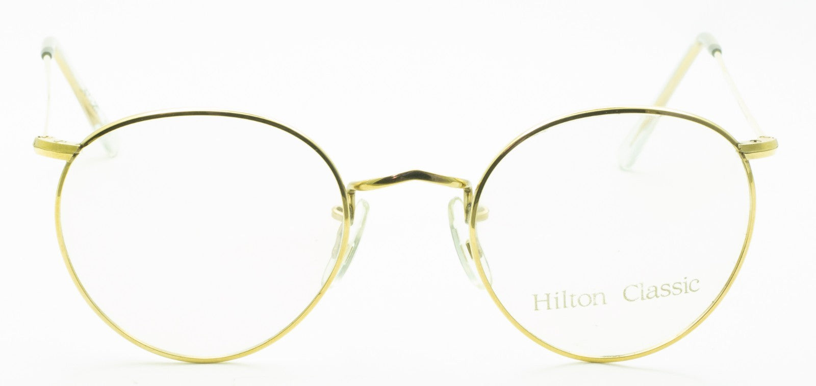Hilton Classic 1 (SAVILE ROW) Panto Gold 47x20mm FRAMES RX Optical Glasses - NOS