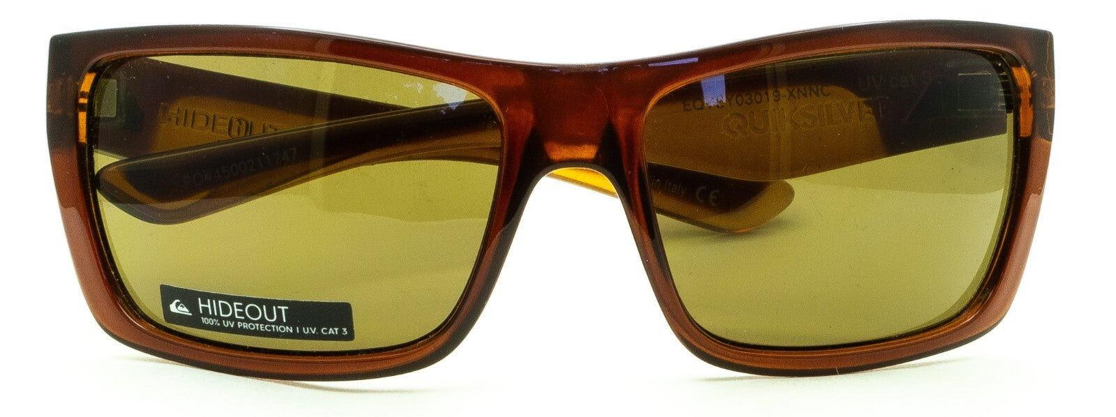 QUIKSILVER HIDEOUT EQYEY03019 58mm Sunglasses Shades Eyewear - New Italy