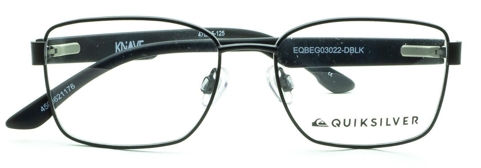 QUIKSILVER EQBEG3022-DBLK KNAVE 47mm RX Optical FRAMES Glasses Eyewear - New