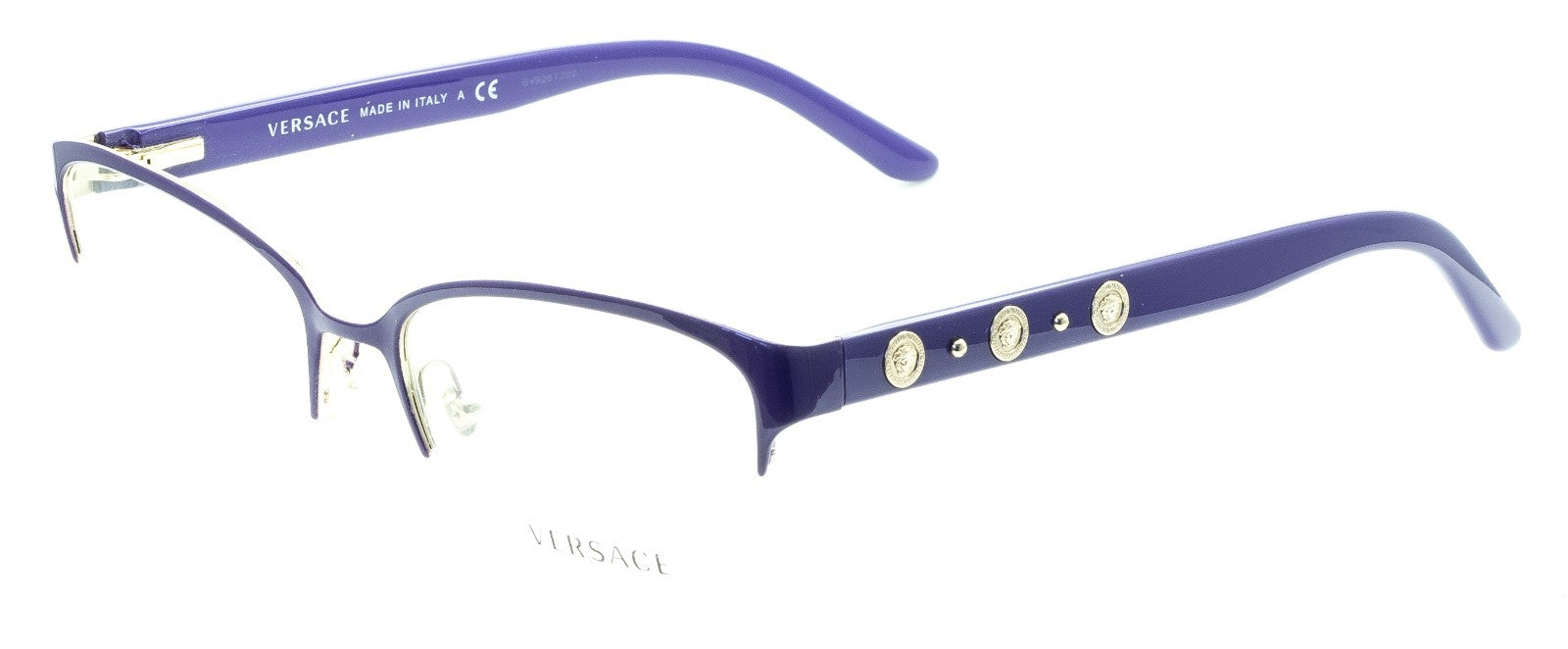VERSACE MOD 1224 1353 53mm Eyewear FRAMES RX Optical Eyeglasses Glasses - Italy