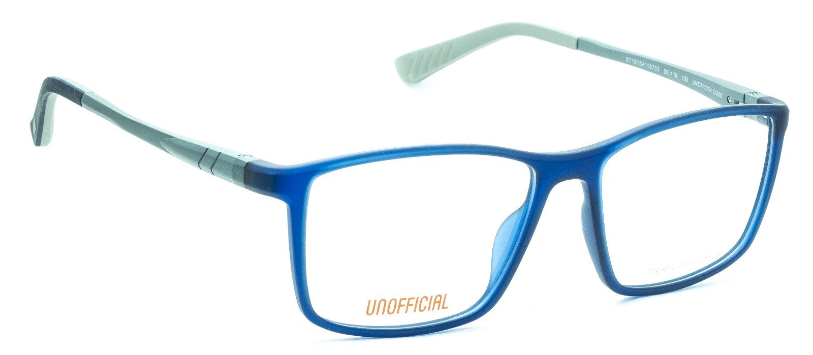 UNOFFICIAL UNOM0354 CG00 56mm Glasses RX Optical Eyewear Frames Eyeglasses New