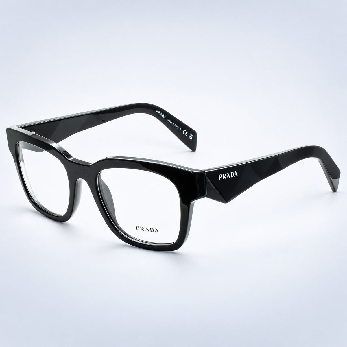 PRADA VPR A10 16K-1O1 53mm Eyewear FRAMES RX Optical Eyeglasses Glasses - Italy