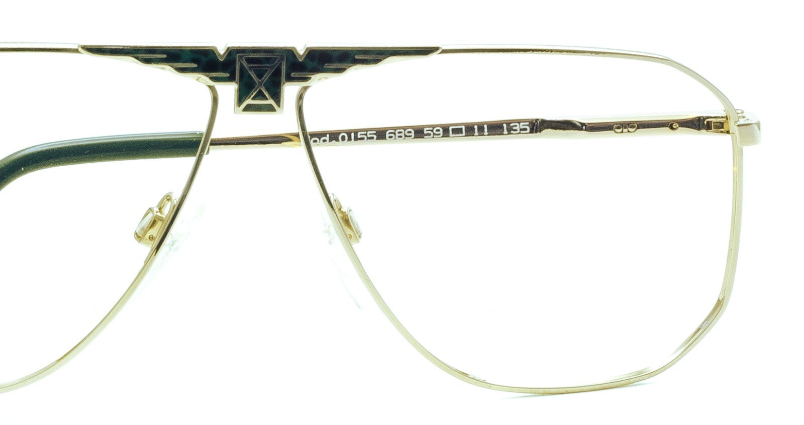 LONGINES 0155 689 Vintage Eyewear RX Optical FRAMES Eyeglasses Glasses - NOS New