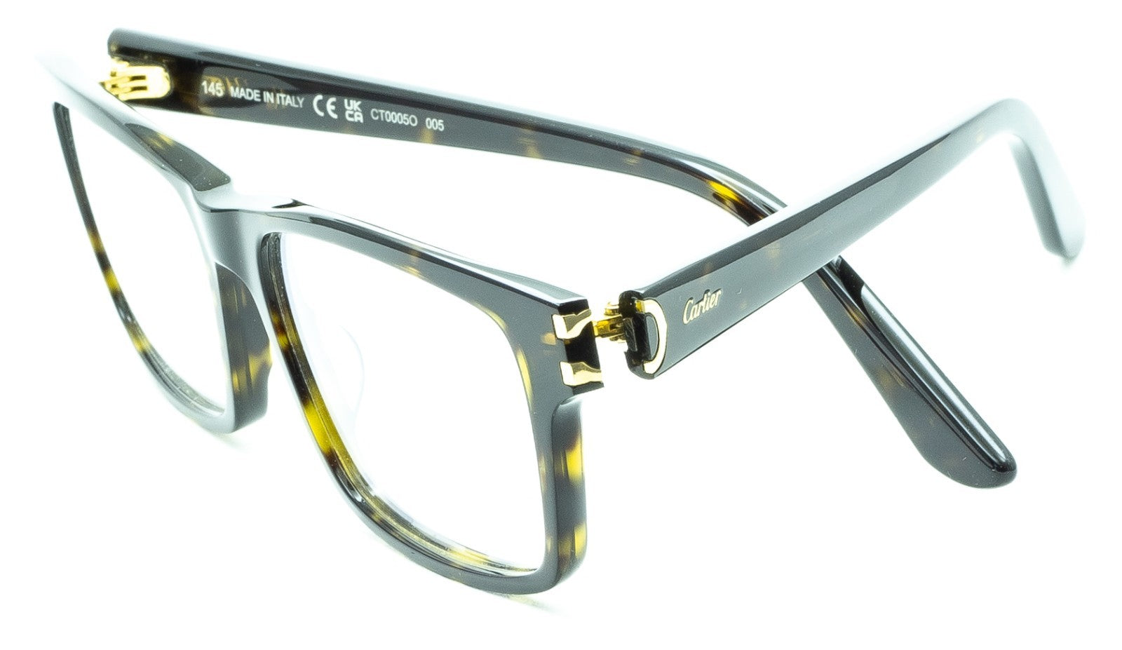 CARTIER C Décor CT0005O 005 55mm Eyewear FRAMES RX Optical France Glasses -Italy