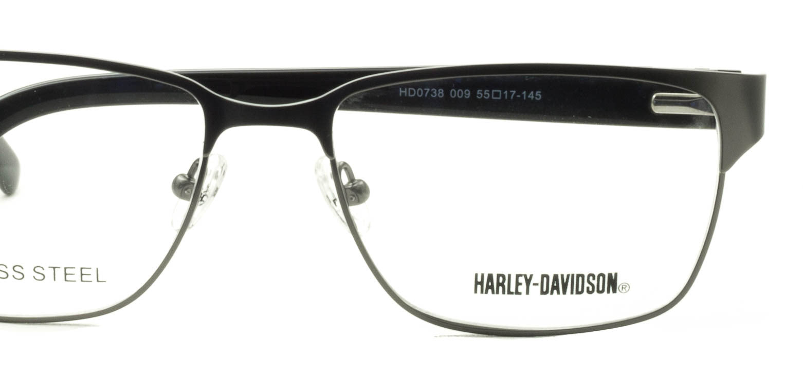 HARLEY-DAVIDSON HD0738 009 Eyewear FRAMES RX Optical Eyeglasses Glasses New BNIB