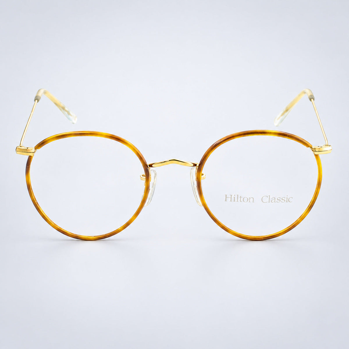 HILTON CLASSIC 1 (SAVILE ROW) Panto Blond 47x22mm Eyewear RX Optical - New NOS