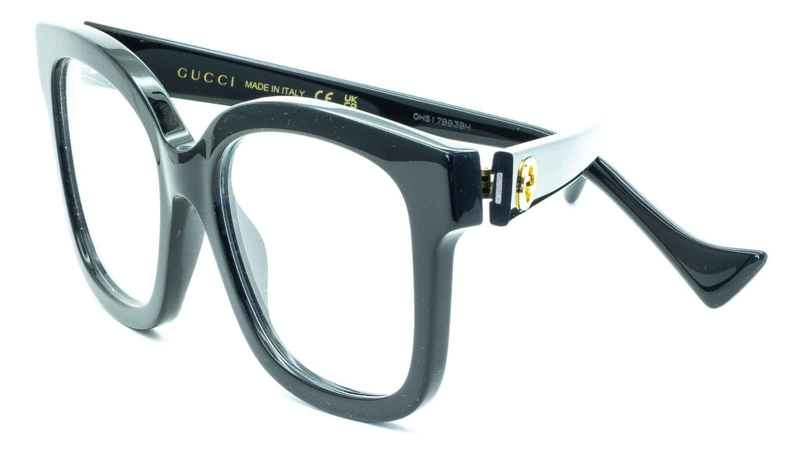 GUCCI GG 1258O 004 53mm Eyewear FRAMES Glasses RX Optical Eyeglasses New - Italy