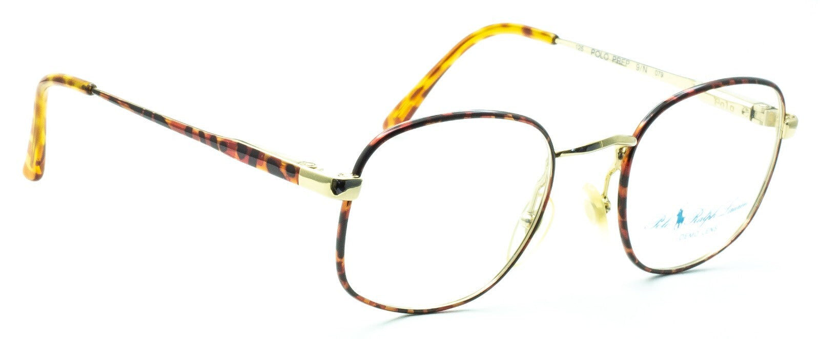 RALPH LAUREN POLO PREP 9/N 079 47mm RX Optical Eyewear FRAMES Glasses New Italy