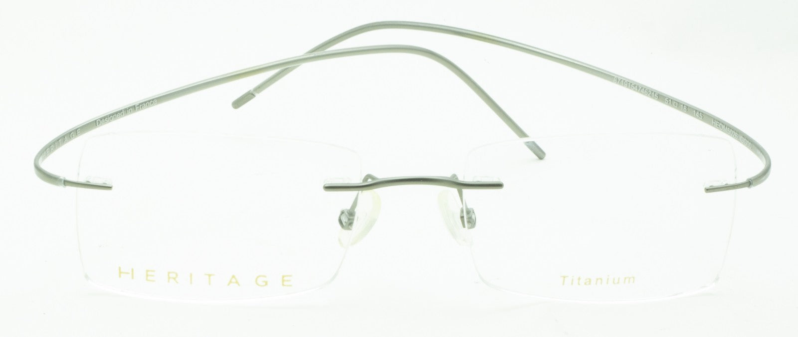 HERITAGE Iconic Luxury HEOM5026 GG00 Eyewear FRAMES RX Optical Glasses - New