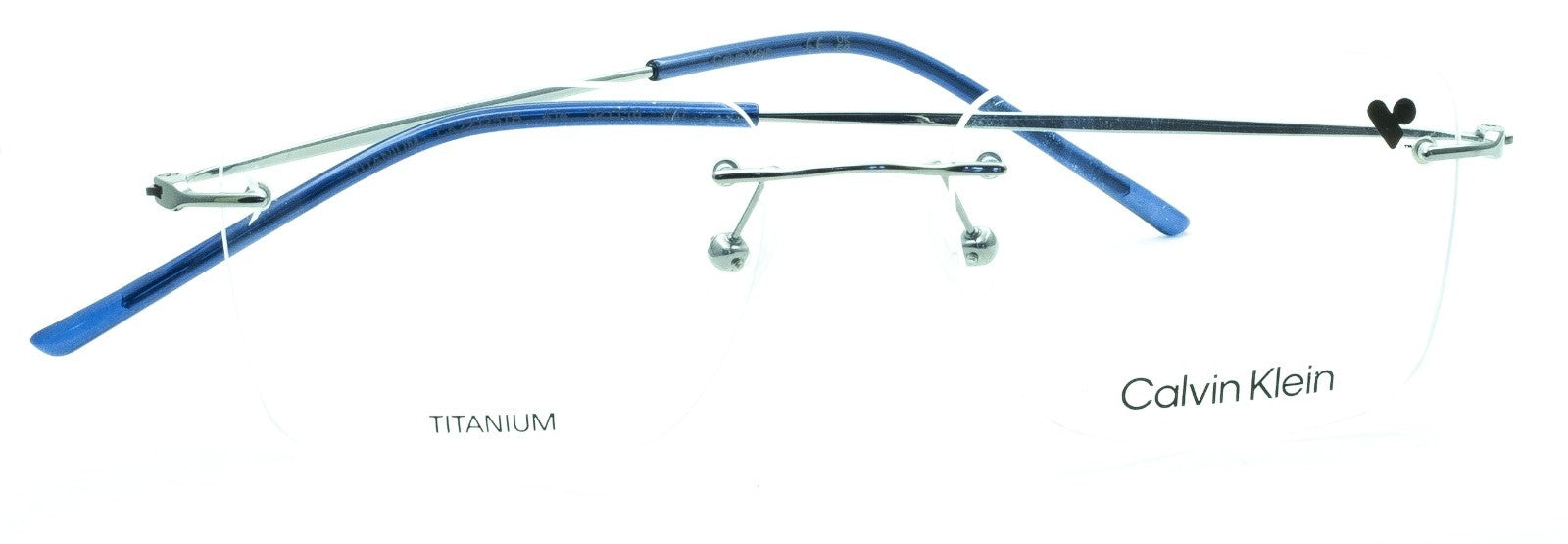 CALVIN KLEIN CKJ22125TB 414 52mm Titanium Eyewear RX Optical FRAMES Glasses New