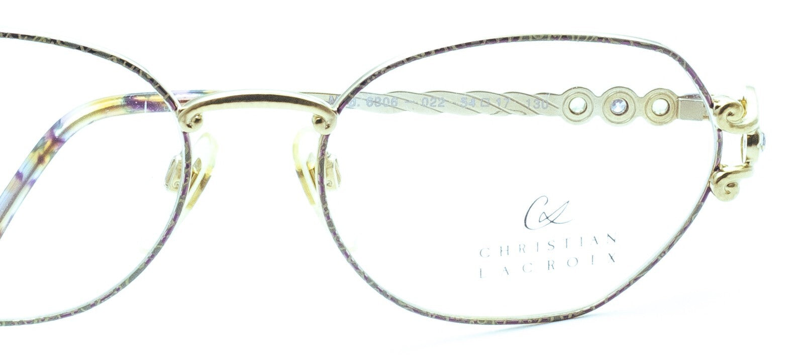 CHRISTIAN LACROIX 6306 22 54mm Vintage Eyewear RX Optical FRAMES Glasses Germany