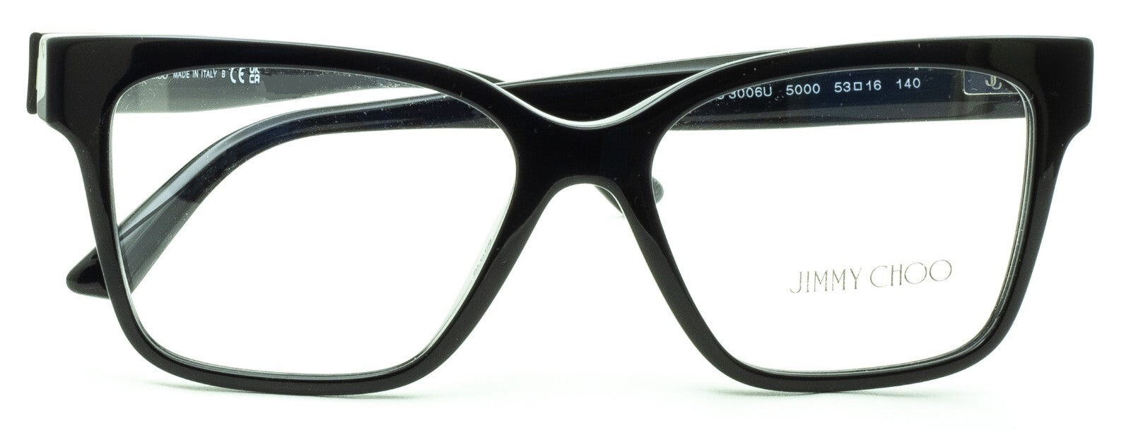 JIMMY CHOO JC 3006U 5000 53mm Eyewear Glasses RX Optical FRAMES - New Italy