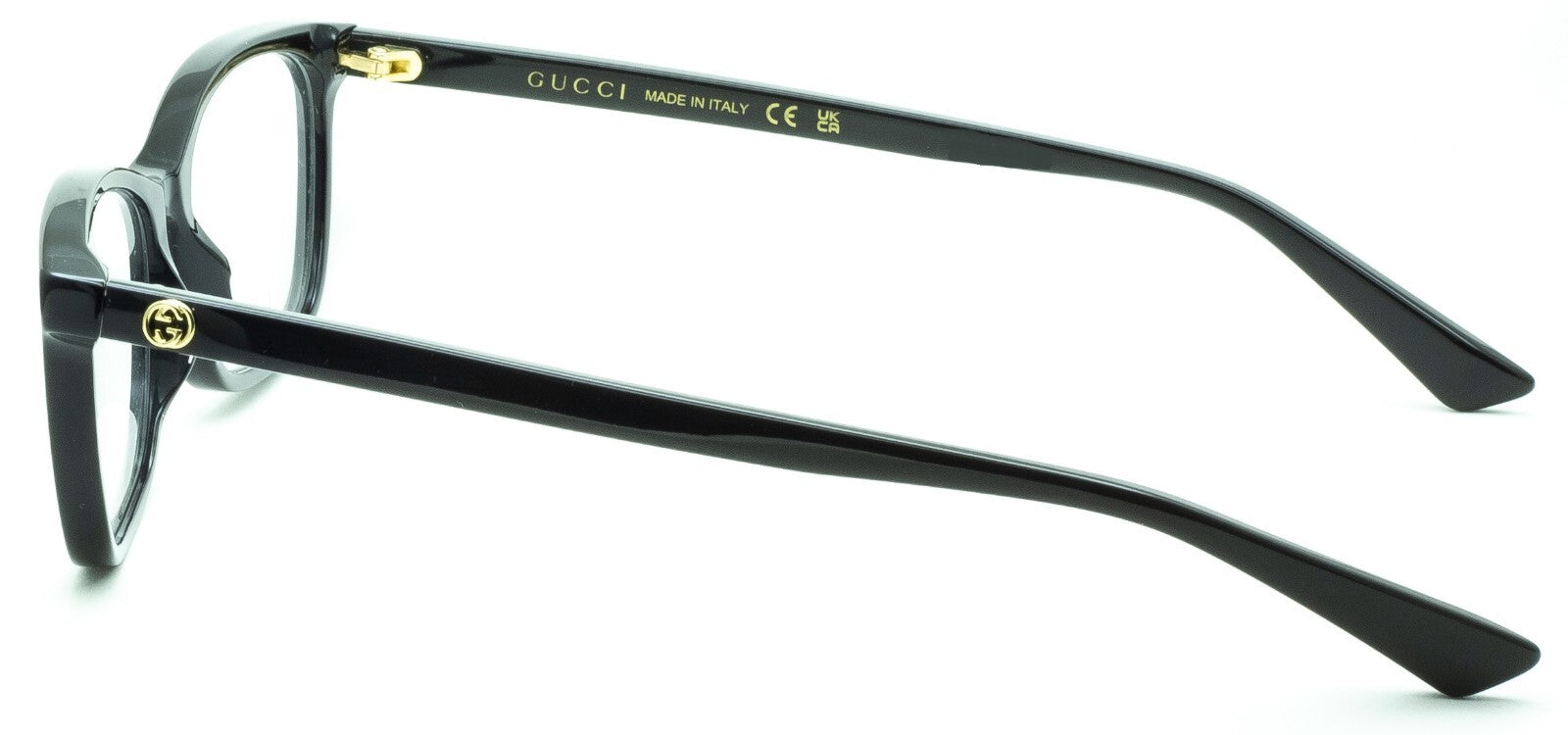 GUCCI GG 0613O 001 52mm Eyewear FRAMES Glasses RX Optical Eyeglasses New - Italy