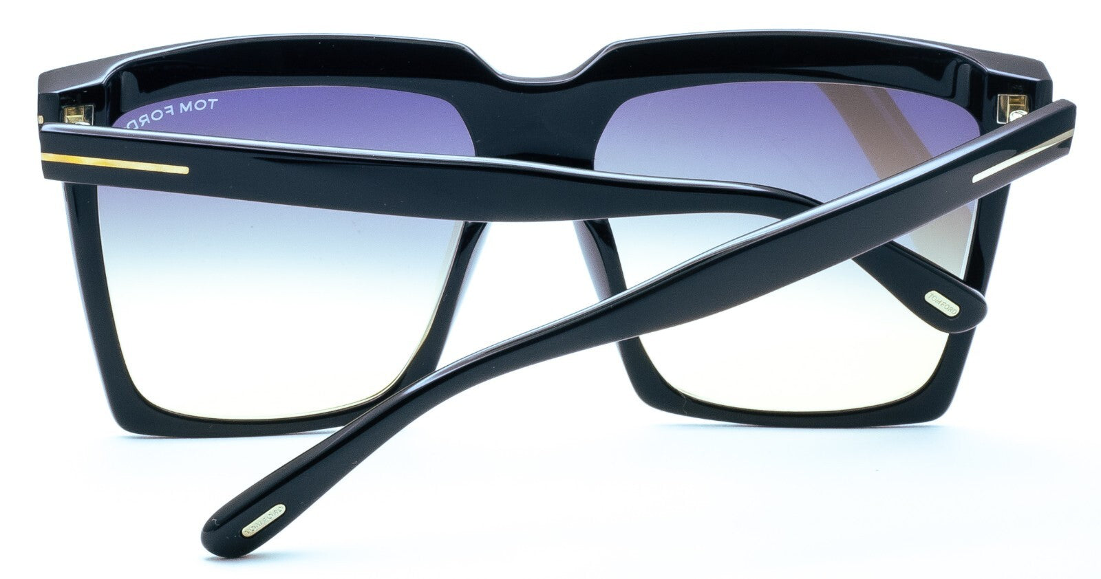 TOM FORD TF764 01B Sabrina-02 58mm Eyewear SUNGLASSES Shades New BNIB - Italy