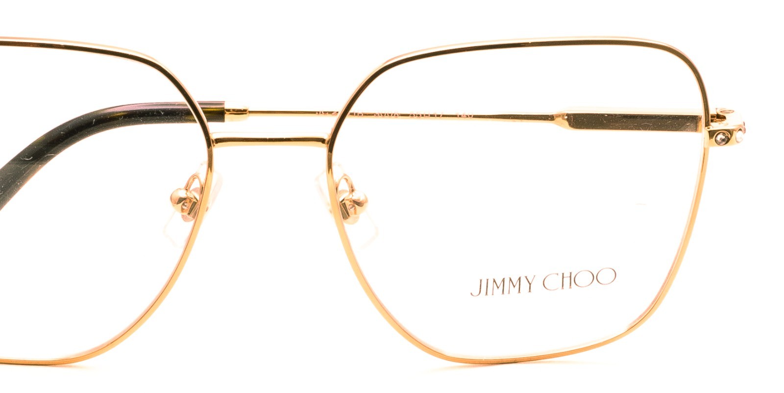 JIMMY CHOO JC 2001B 3008 55mm Eyewear Glasses RX Optical FRAMES - New Italy