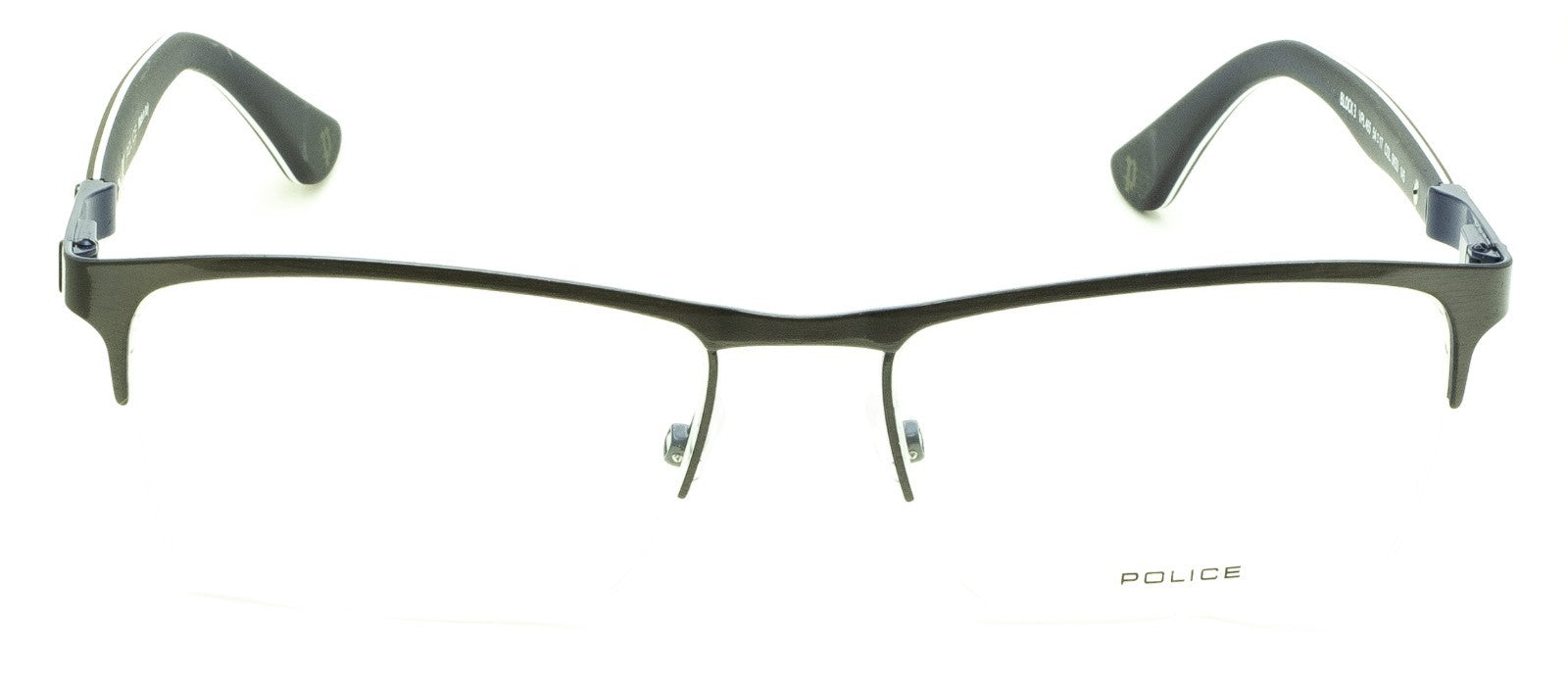 POLICE BLOCK 3 VPL465 COL. 0K53 54mm Eyewear FRAMES RX Optical - New BNIB Italy