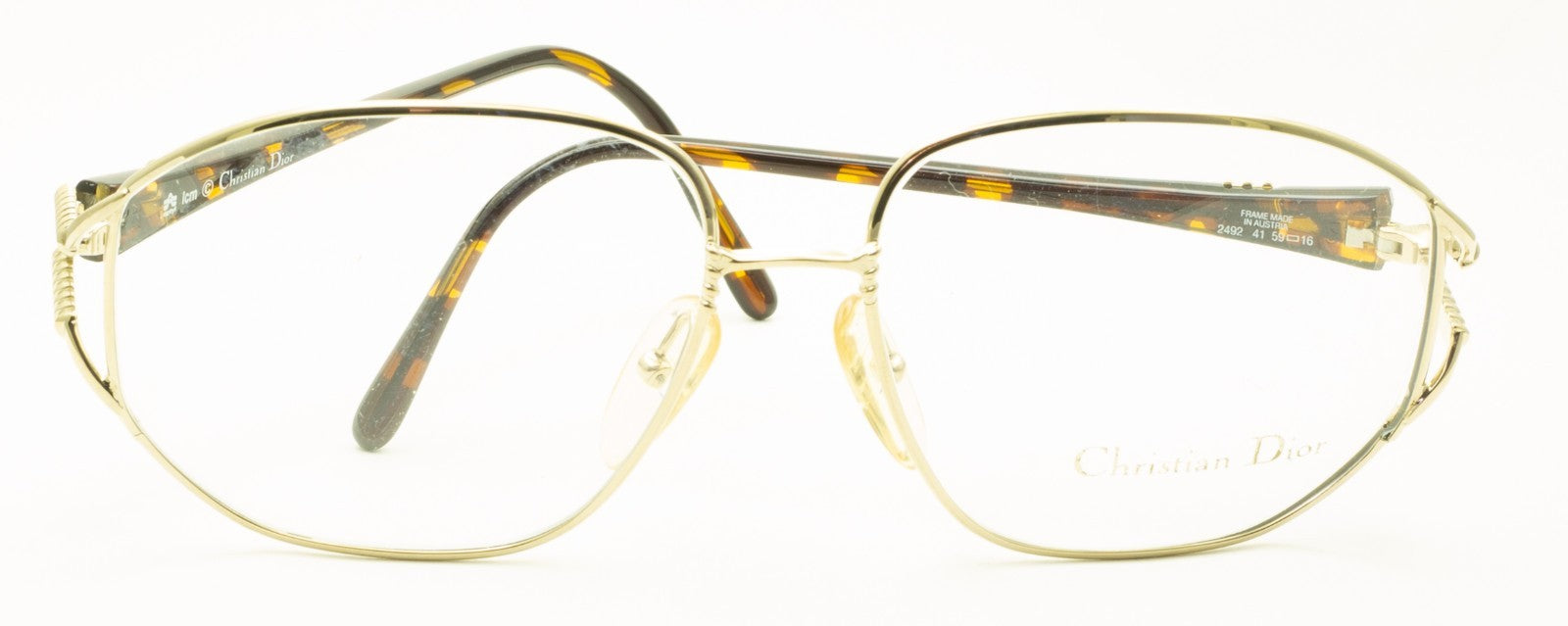 CHRISTIAN DIOR 2492 41 59mm Vintage Eyewear Glasses RX Optical FRAMES - Austria
