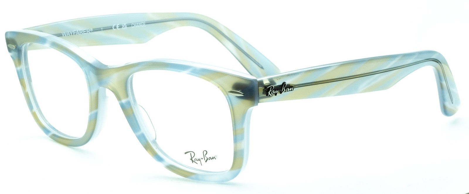 RAYBAN RAY BAN Wayfarer Change RB 4340V 8382 50mm RX Optical Frames Glasses -New