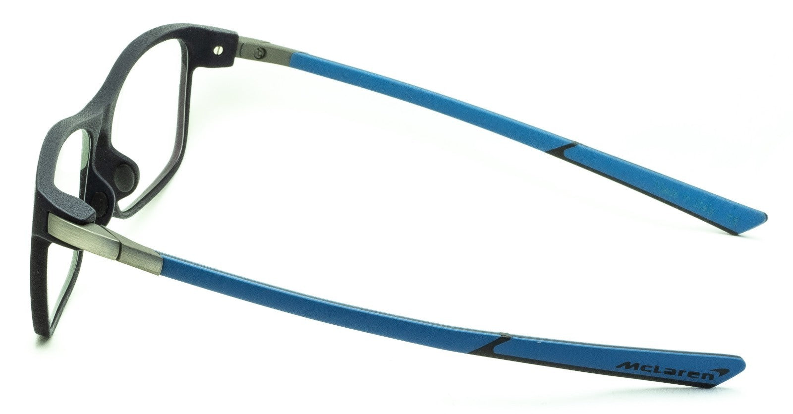 McLAREN Eyewear MLSGP007 C03 55mm RX Optical FRAMES Glasses Eyeglasses New Italy