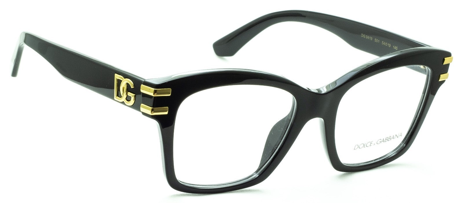 Dolce & Gabbana DG 3419 501 54mm Eyeglasses RX Optical Glasses Frames New Italy