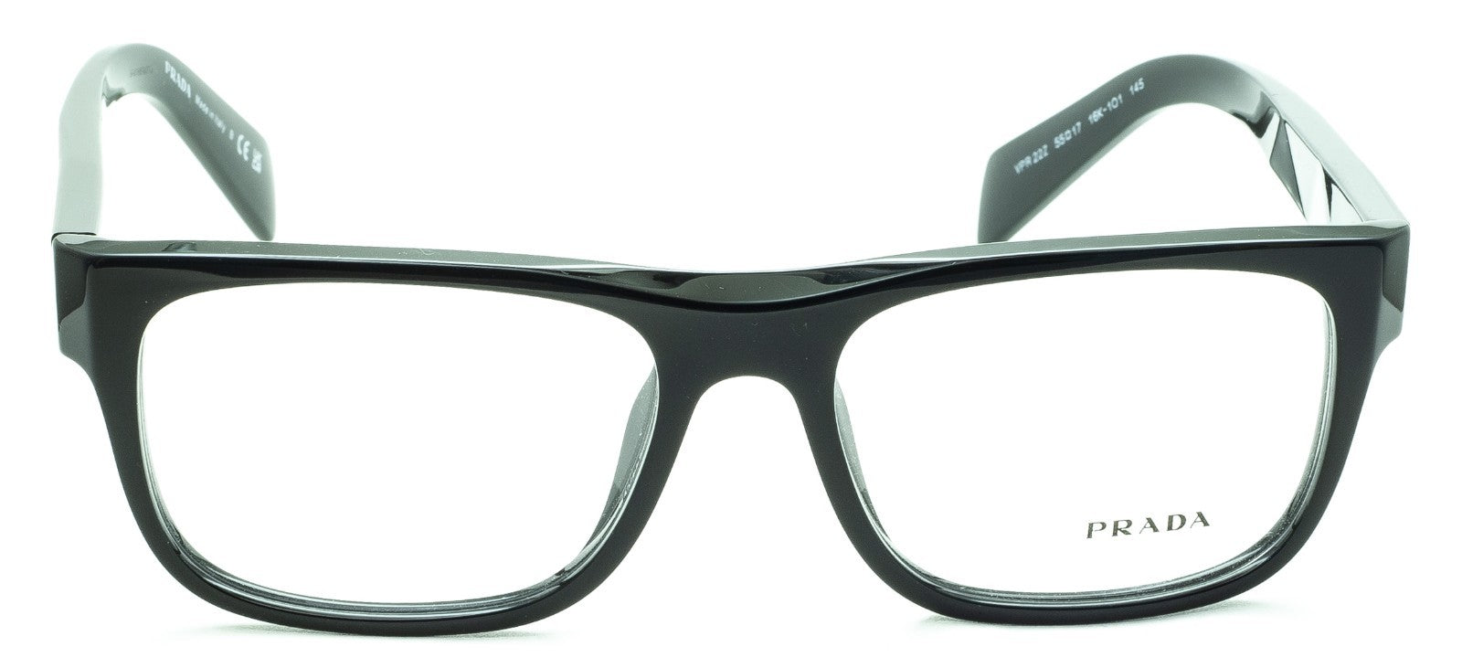 PRADA VPR 22Z 16K-1O1 55mm Eyewear FRAMES RX Optical Eyeglasses Glasses - Italy