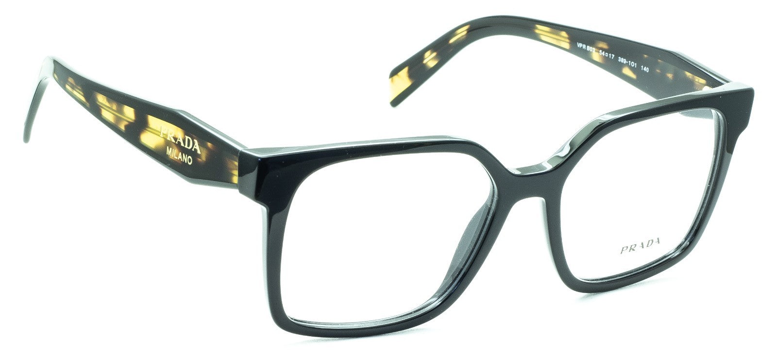 PRADA VPR B03 389-1O1 54mm Eyewear FRAMES RX Optical Eyeglasses Glasses NewItaly