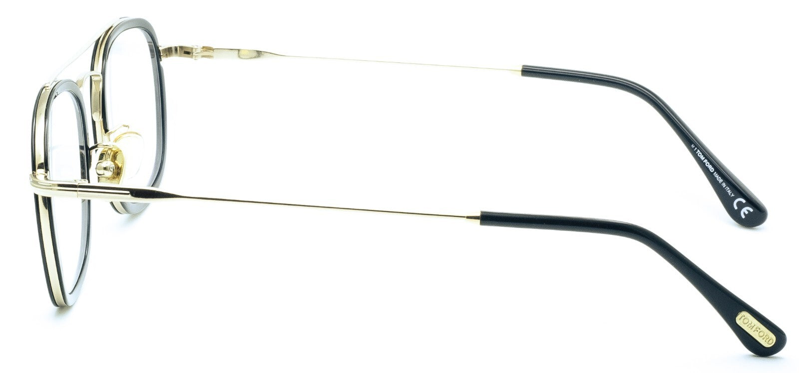 TOM FORD TF5677-F-B 001 52mm Blue Block Glasses Frames Eyewear RX - New Italy