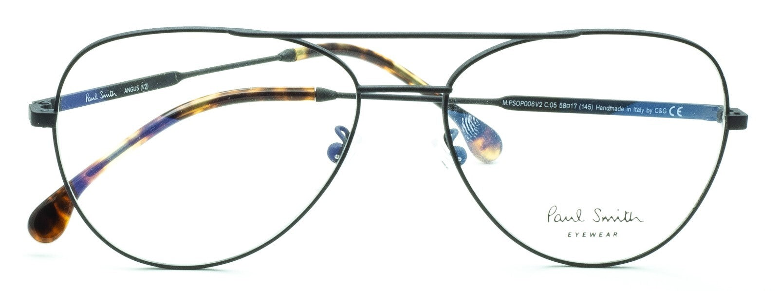 PAUL SMITH ANGUS V2 PSOP006 05 58mm Eyewear FRAMES RX Optical Glasses Eyeglasses