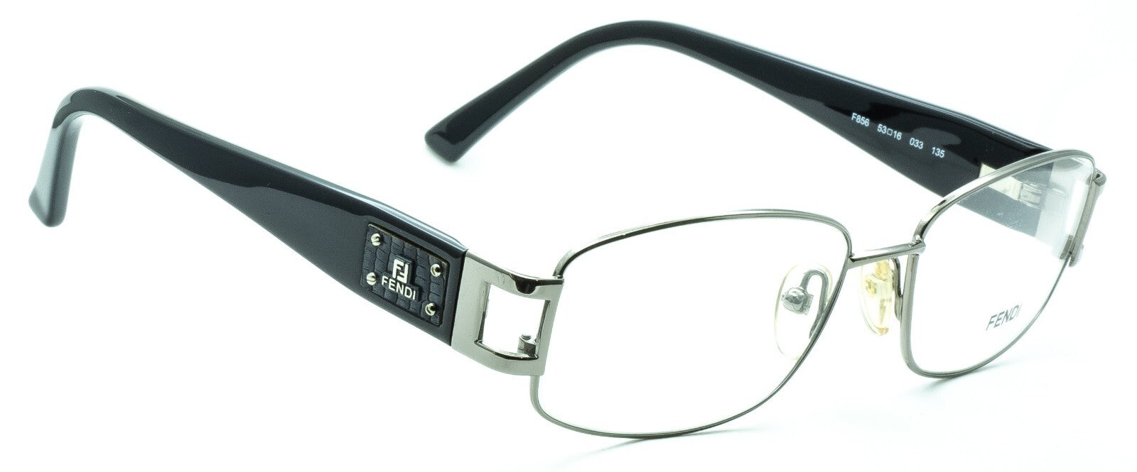 FENDI F856 033 53mm Eyewear RX Optical FRAMES Glasses Eyeglasses New BNIB Italy